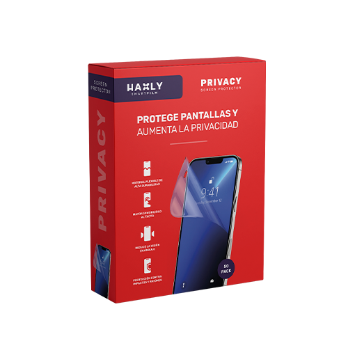PAQUETE MICA HIDROGEL HAXLY PRIVACIDAD PREMIUM 50 PIEZAS