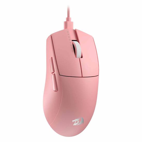MOUSE REDRAGON K1NG PINK M724P ALAMBRICO