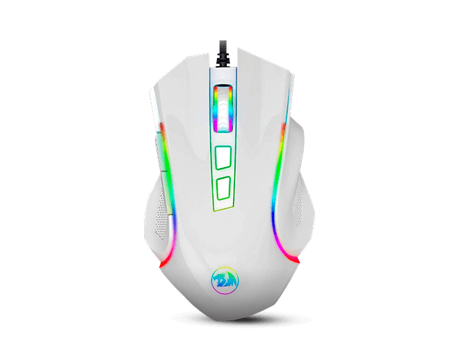 MOUSE REDRAGON GRIFFIN BLANCO M607W ALAMBRICO RGB