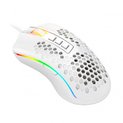 MOUSE REDRAGON STORM ELITE BLANCO M988W-RGB ALAMBRICO, RGB