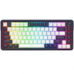 TECLADO REDRAGON UCAL PRO BLANCO/NEGRO WIRELESS K673WB 75%, INGLES, BT