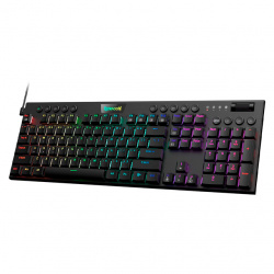 TECLADO REDRAGON HORUS NEGRO K619 FS 100%, ESPAÑOL