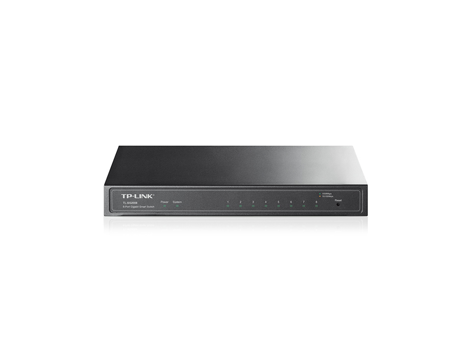 Switch Gigabit Smart 8 Puertos Omada TL-SG2008